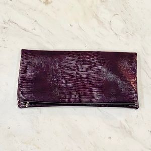Nordstrom Snakeskin Clutch Purse
